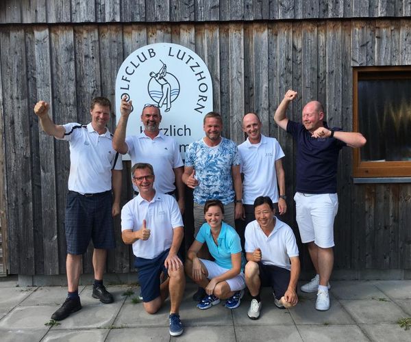 Die siegreichen Herren AK 50 Golfclub Gut Glinde